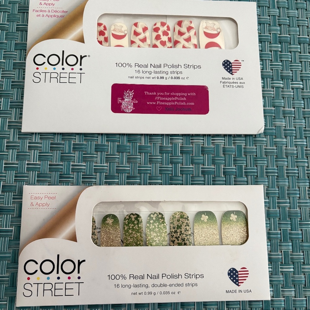 Colorstreet nail polish strips